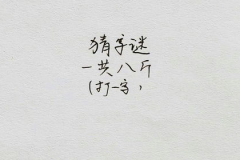 猜字谜(打一字)超难,挑战超难猜字谜的智慧之旅