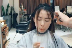 剪头发的小姐姐图片大全,剪发小姐姐风采展示